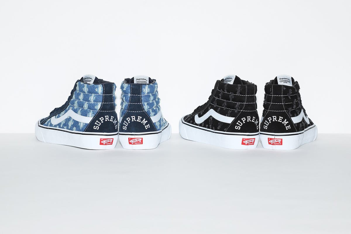 supreme x vans retail price